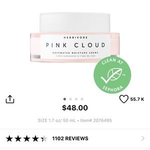 Herbivore Pink Cloud Moisturizer